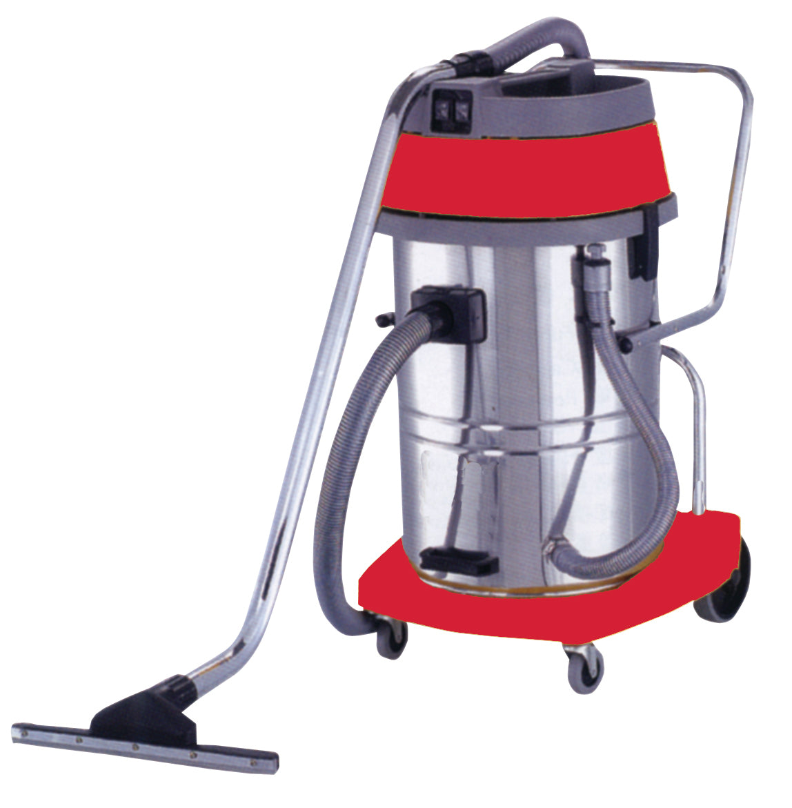 STAINLESS STEEL VACUUM CLEANER WET & DRY 60L — Zizette